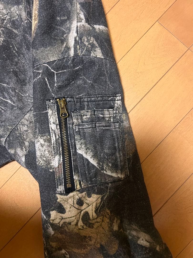 BELVET リアルツリー カモ アクティブジャケット ダブルジップパーカー