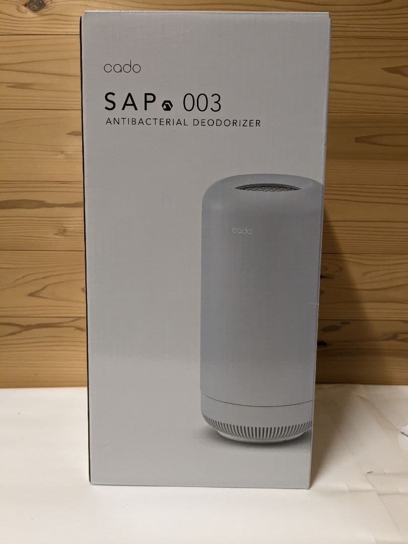 【未使用】cado カドー 除菌脱臭機 「SAP003」 SAP-003-WH