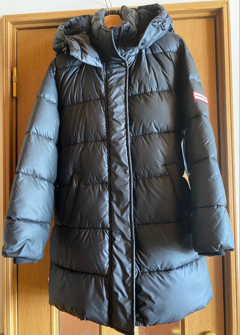 HUNTER 背負える 美品⭐︎中綿コートジャケット S 黒