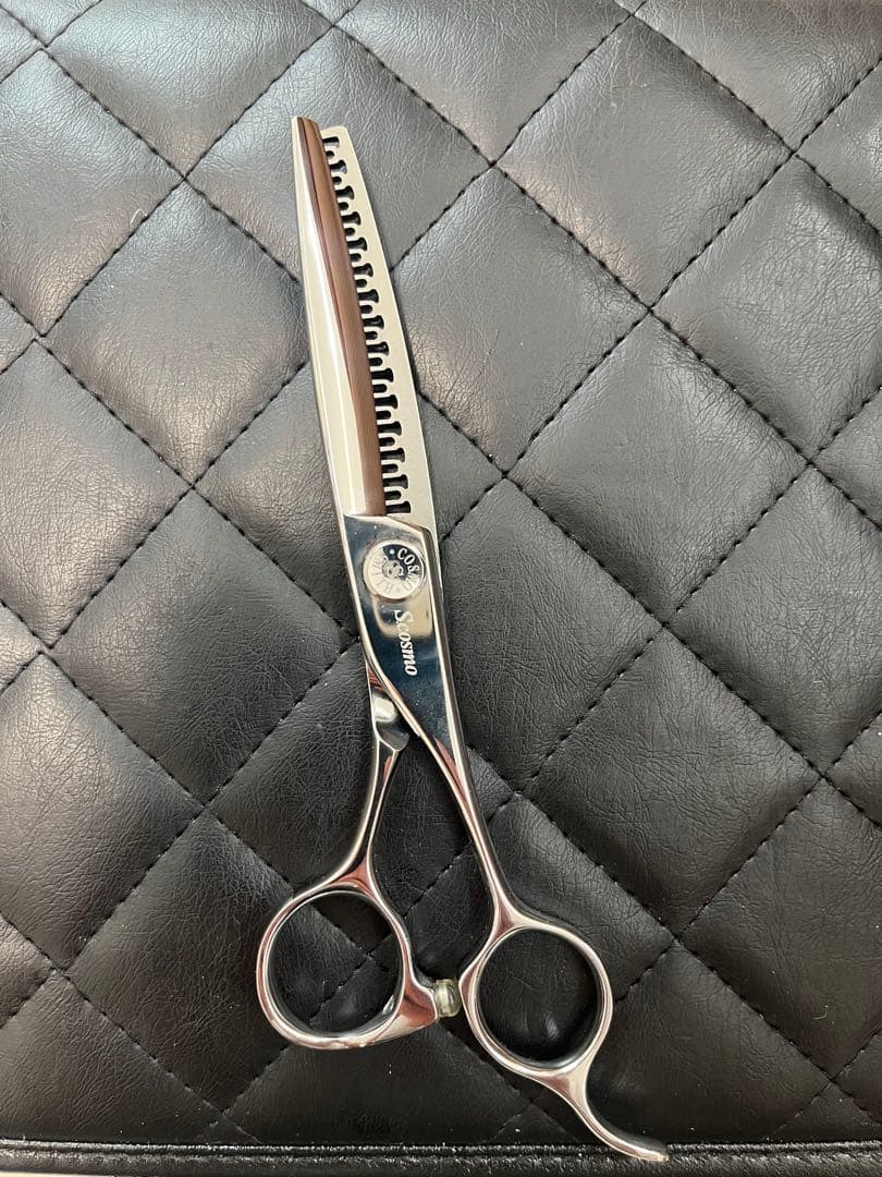 セニングシザー コスモスミス　コスモ　理容　美容　梳きバサミ