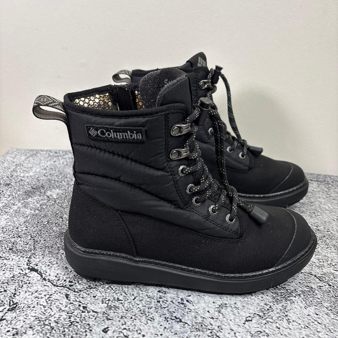 【Colombia】コロンビア サップランド スノーブーツ　WP ブラック　23