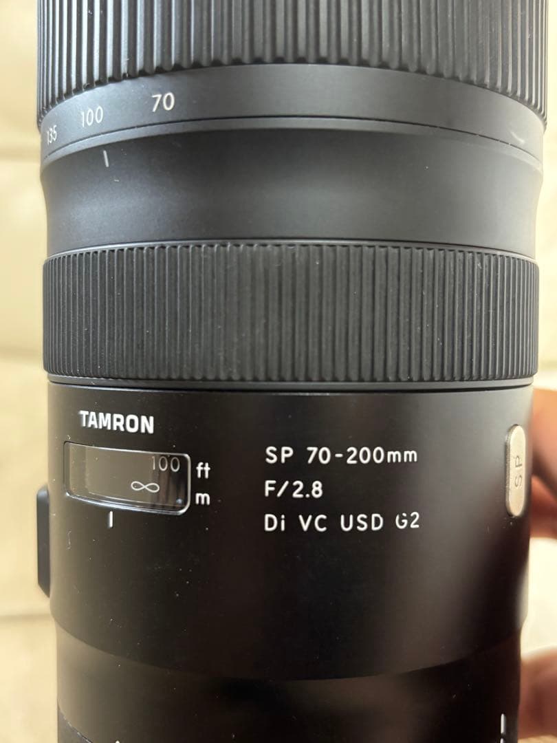 タムロン望遠レンズSP70-200mmF2.8Di VC USD G2ニコン用