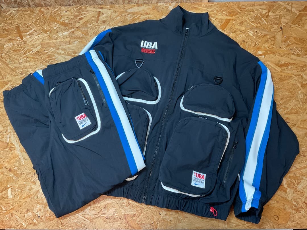 ナイキ アンダーカバー UBAロゴ ナイロン トラックジャケット パンツ SET