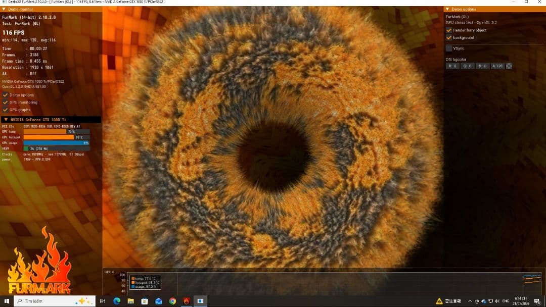 ASUS Turboシリーズ NVIDIA GeForce GTX1080TI