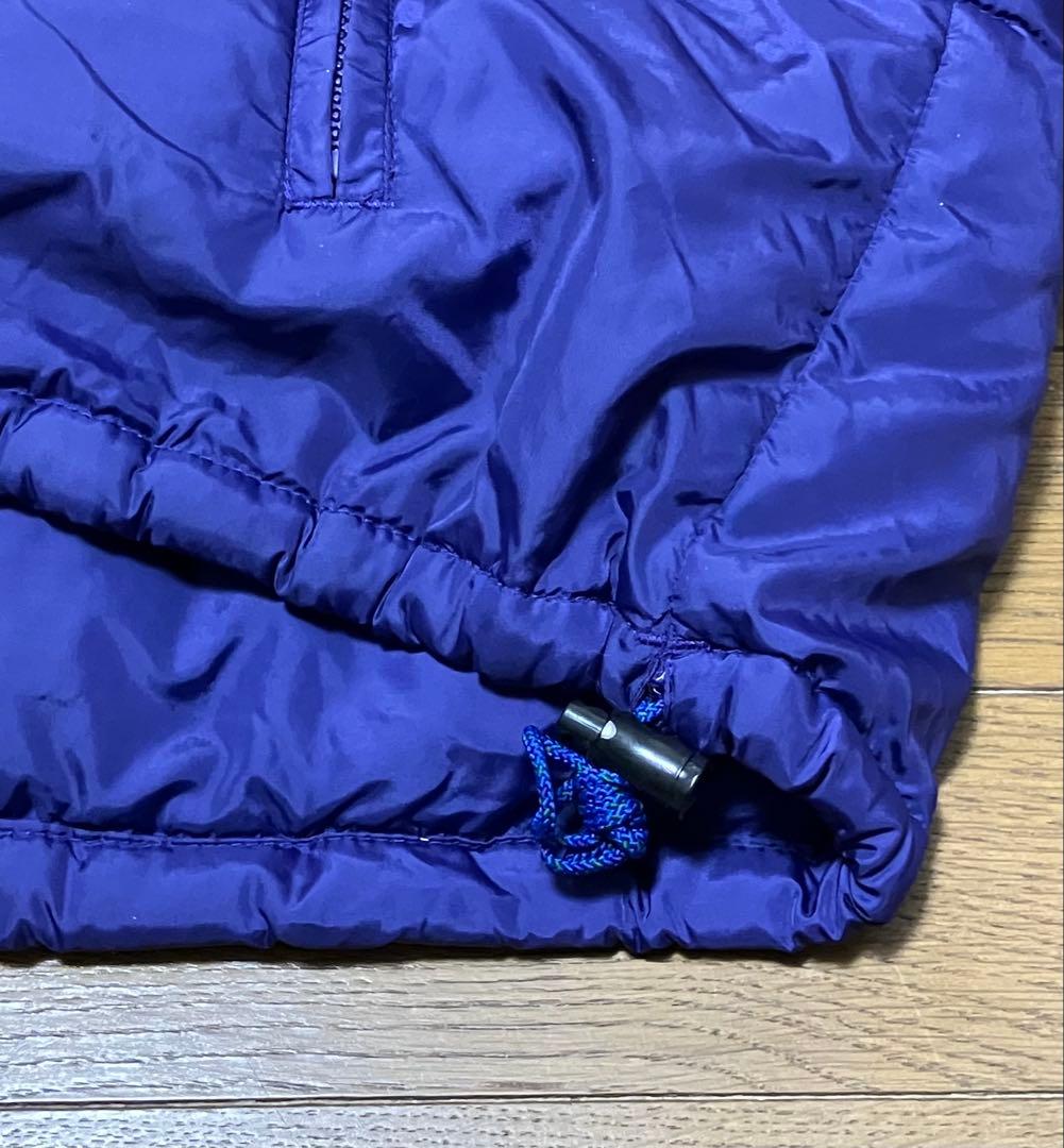 【希少 】90s REI グース ダウン短丈 パープル　メンズSレディースＭ