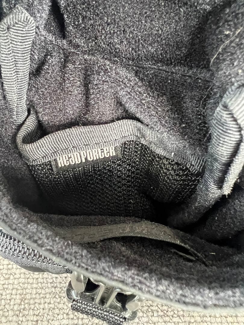 超美品 HEADPORTER BLACKBEAUTY ガジェットポーチ藤原ヒロシ