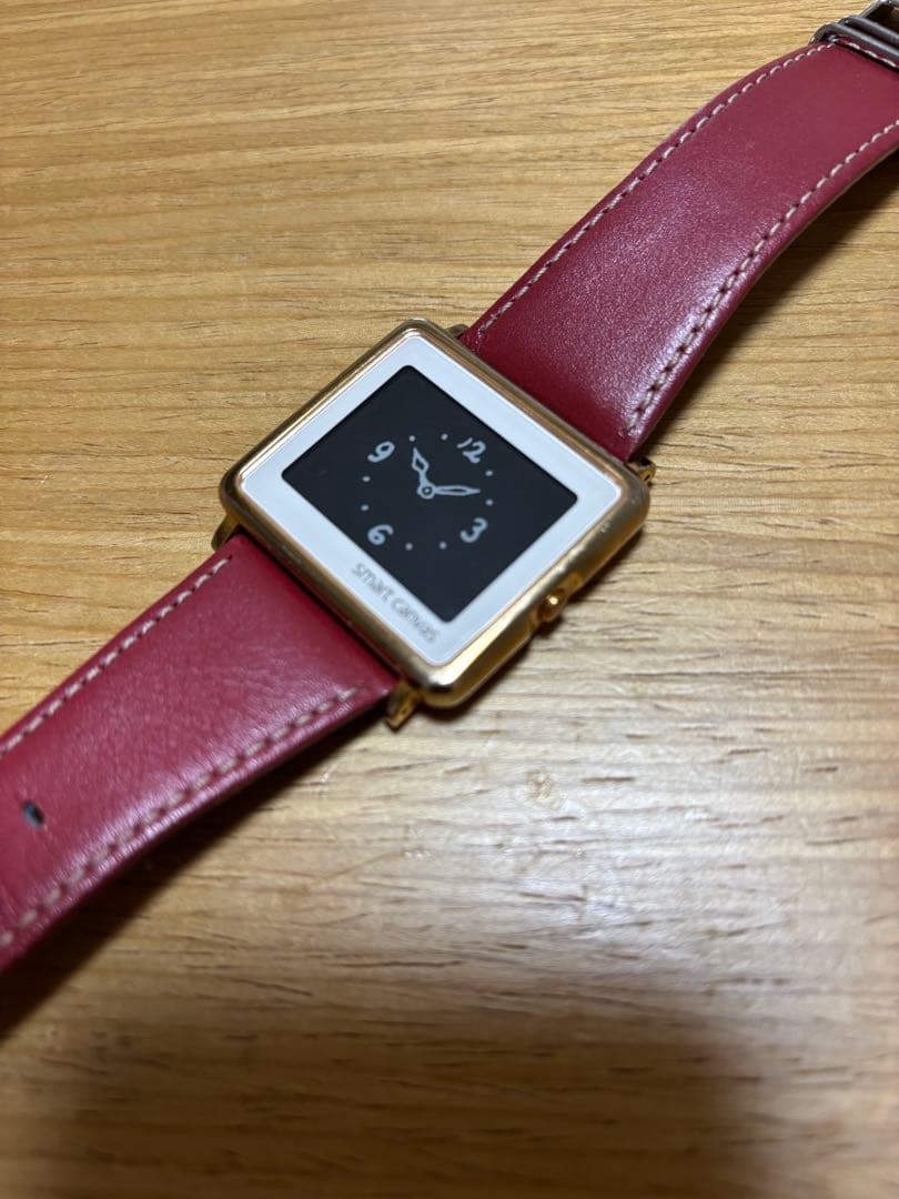 【廃盤スマートキャンバス】ムーミン 赤い時計 貴重