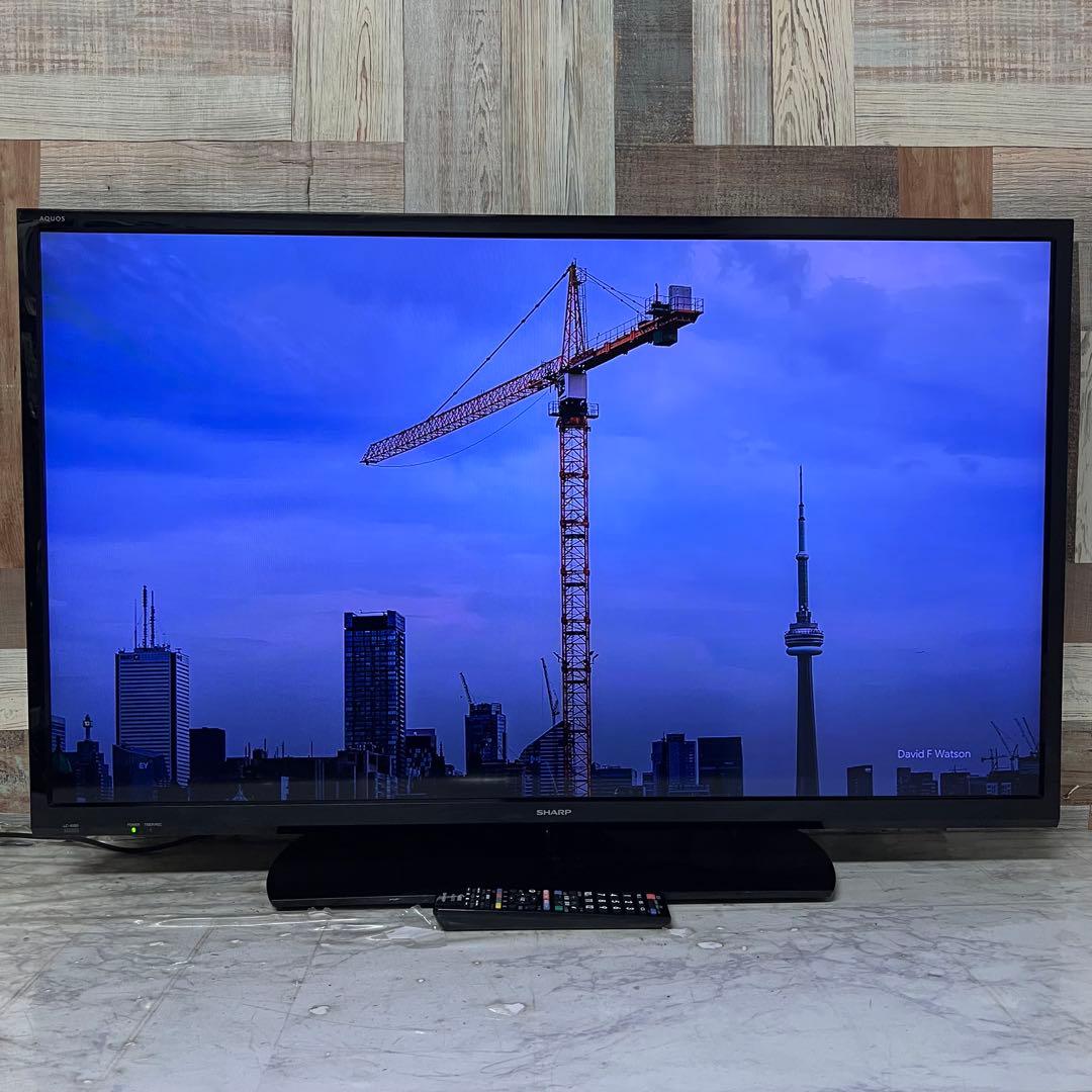 即日受渡❣️全国送料込シャープ40型液晶テレビ 外付けHDD 裏番組録画対応