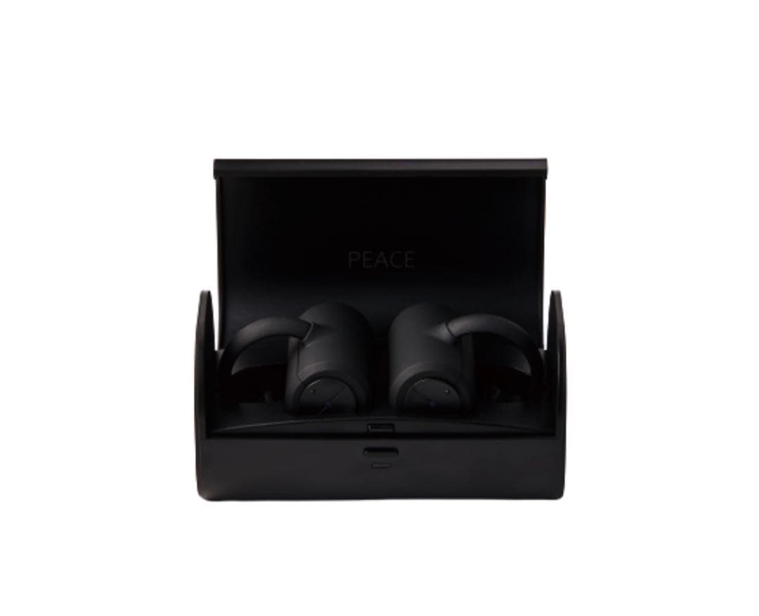BOCOPEACE 完全ワイヤレス骨伝導イヤホンPEACE TW-1ブラック