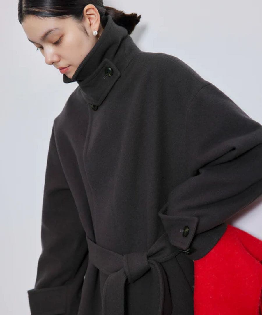 新品　タグなし　美品　ロペピクニック　チェスターコート　チャコール　値下げ可