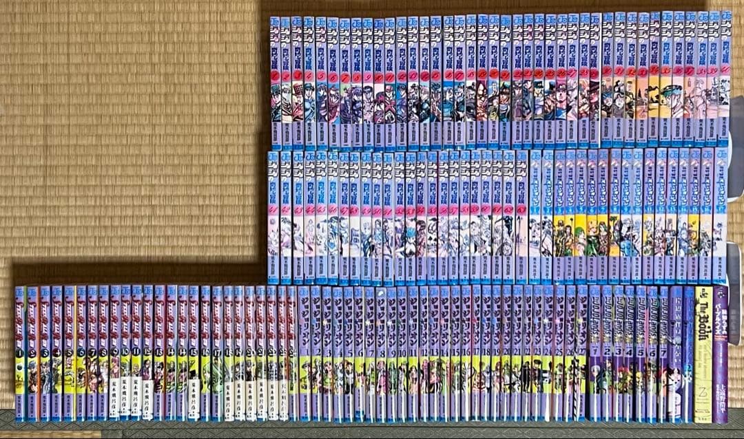【16.17日限定セール！】ジョジョの奇妙な冒険 全138巻＋関連本4冊