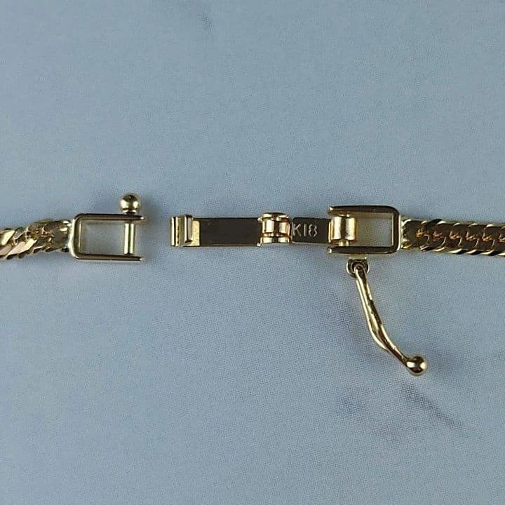 K18喜平ネックレス 18金チェーン K18ネックレス 18金喜平