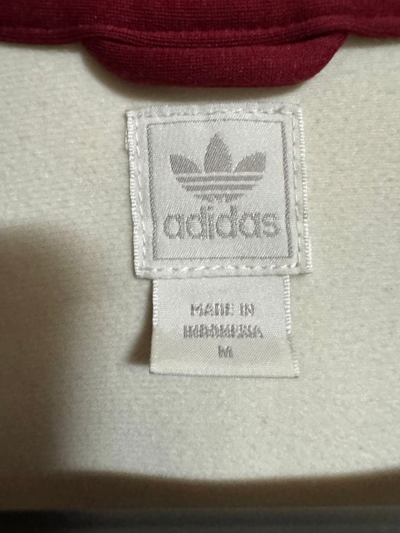 vintage adidas track jacket Mトレフォイル 希少
