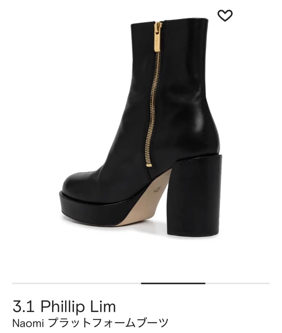 3.1 Phillip Lim ／ プラットフォームブーツ 36