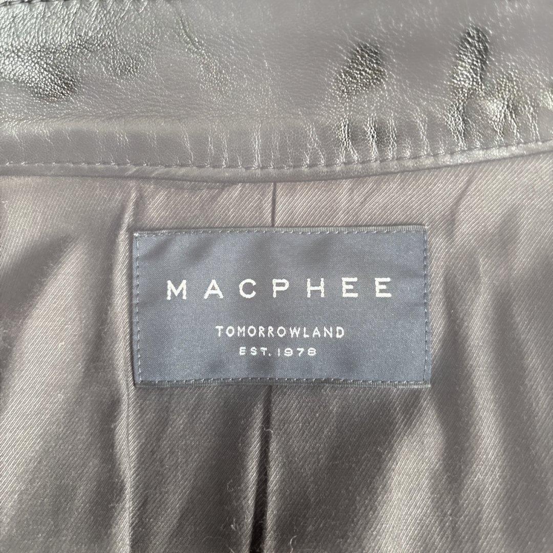 MACPHEE ライダースジャケット サイズ36