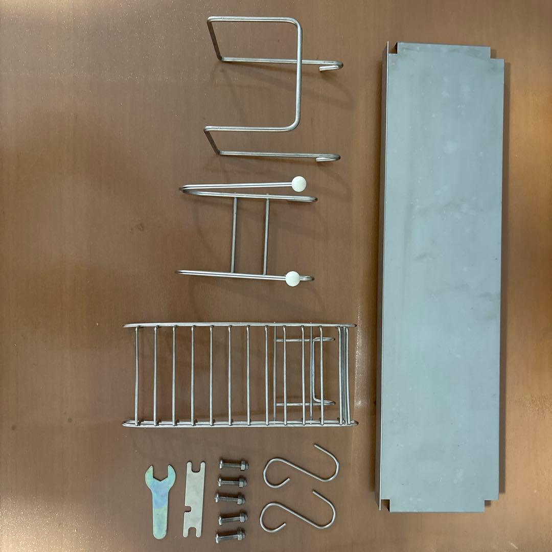 燕三条　つっぱり水切りラック　大容量　2段