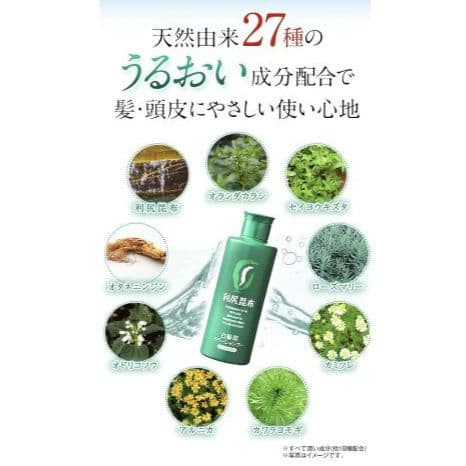 【訳あり大特価❣️】　白髪用　カラーシャンプー　ブラック　利尻昆布