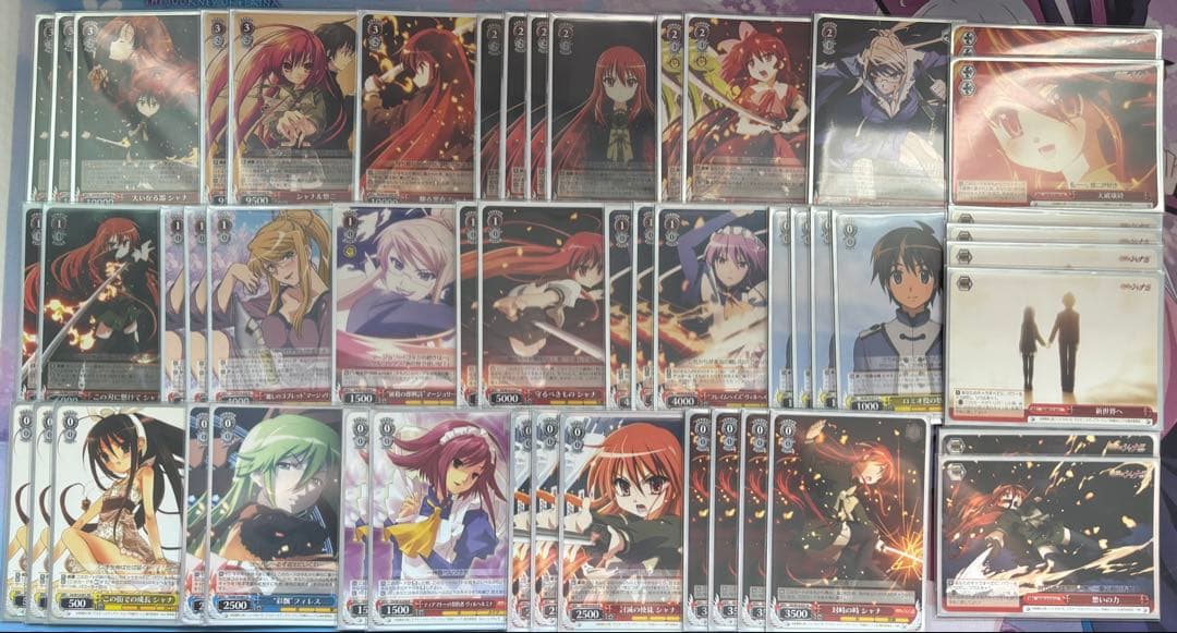 ヴァイスシュヴァルツ 引退品デッキ