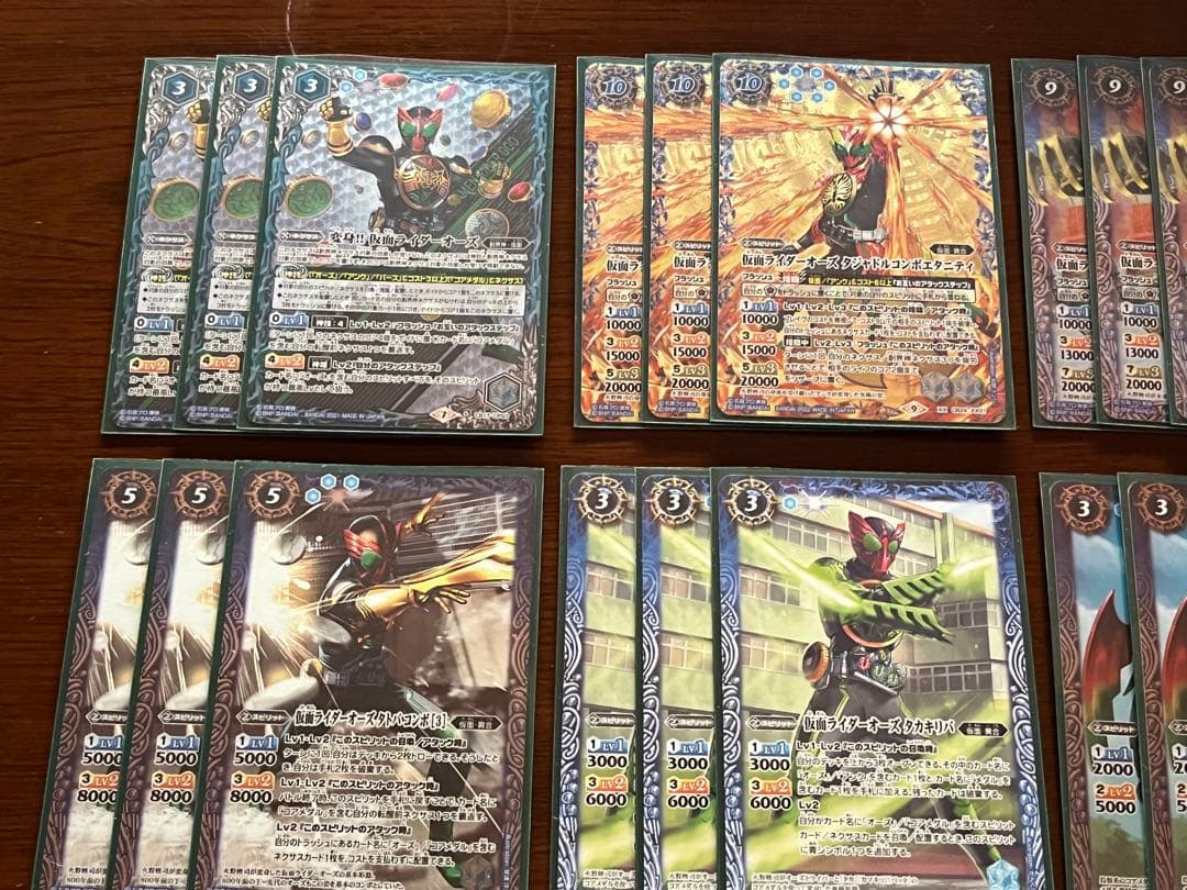 仮面ライダーオーズ　アンク　コアメダル　デッキ