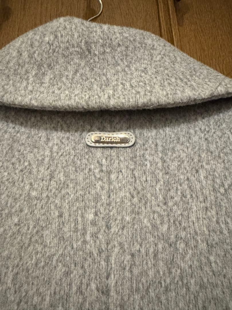 Darich ダーリッチ ♡ベーシックテーラードロングコート　グレーF Sサイズ