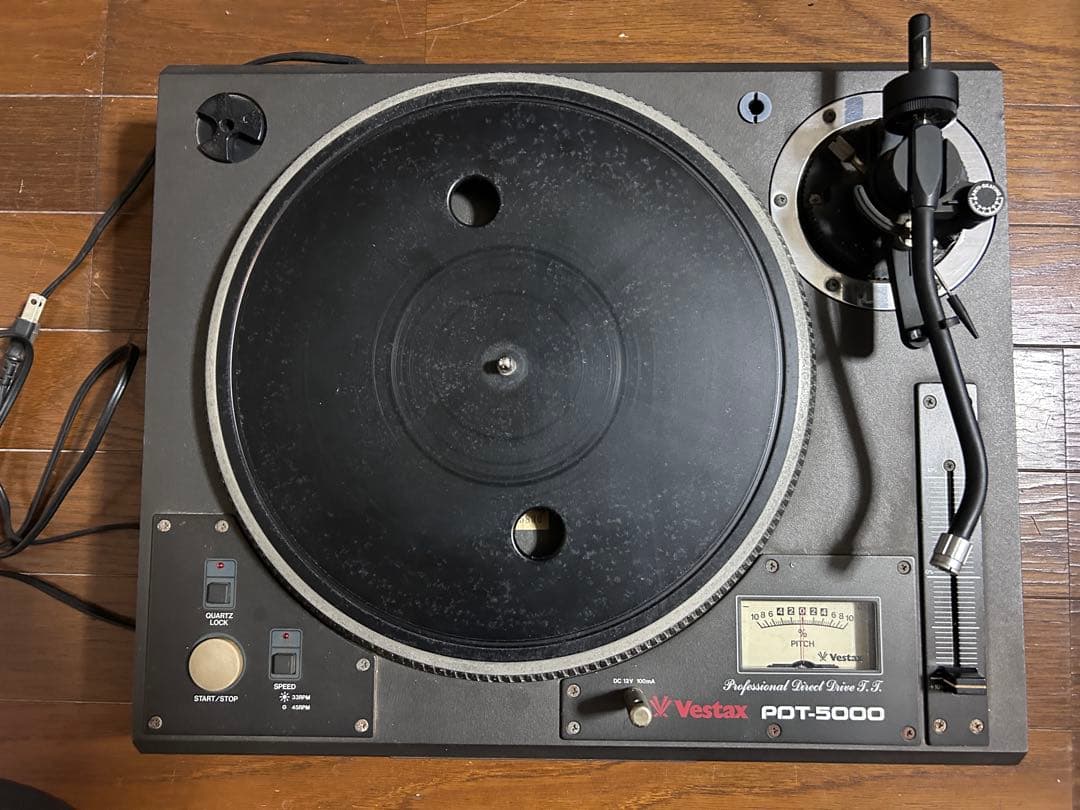 Vestax PDT-5000 ターンテーブル ※おまけ追加しました。