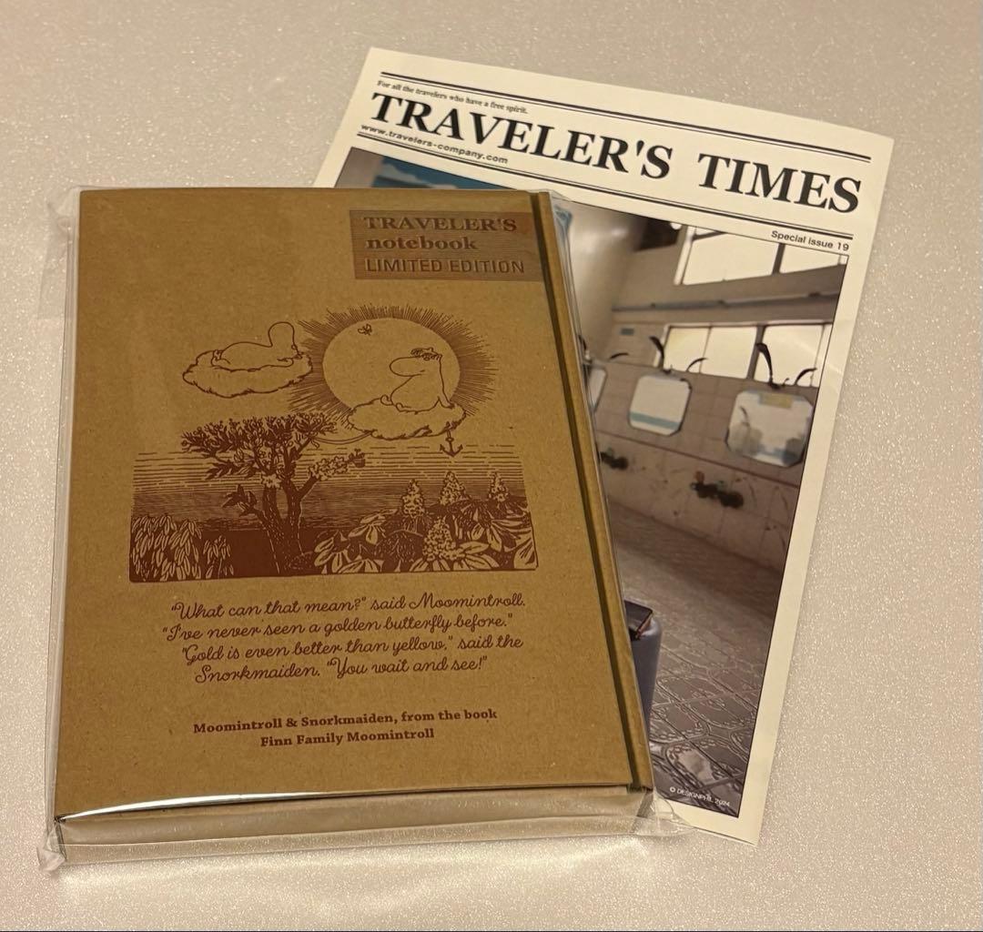 トラベラーズノート 限定セット MOOMIN ムーミン一家　新品　未開封