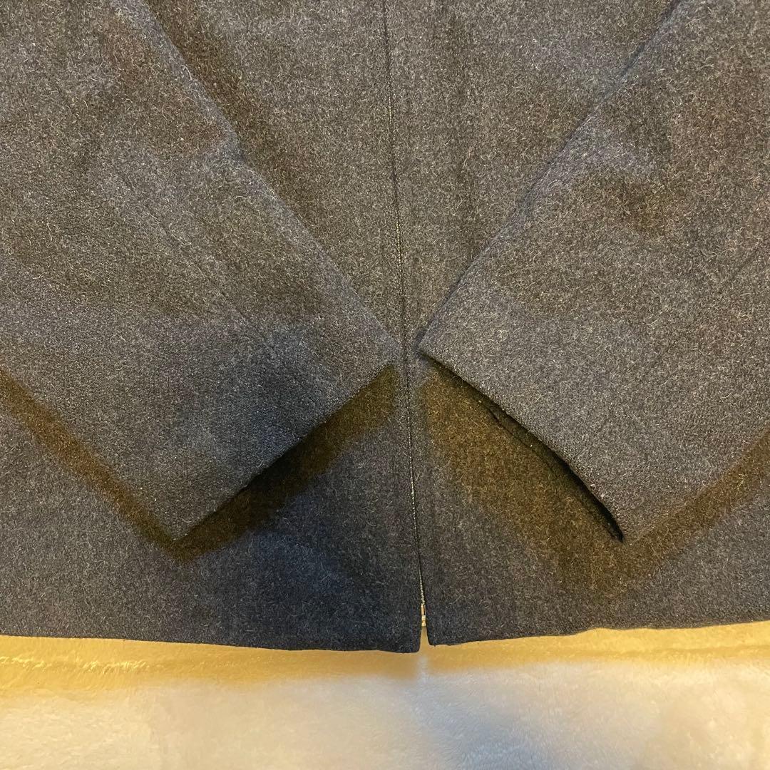 GAP オールドギャップ 中綿キルティング フルジップウールジャケット 短丈