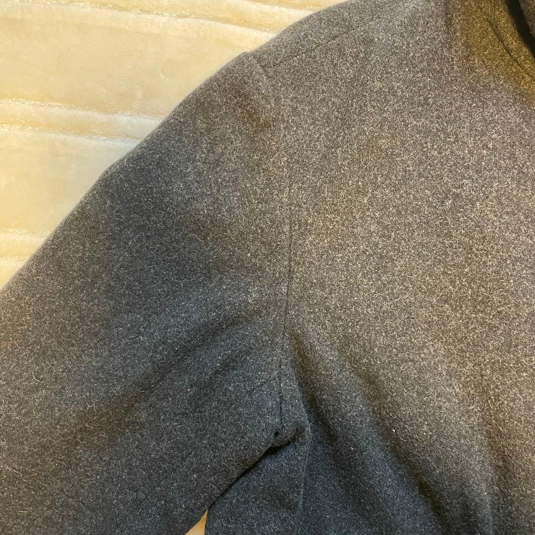 GAP オールドギャップ 中綿キルティング フルジップウールジャケット 短丈