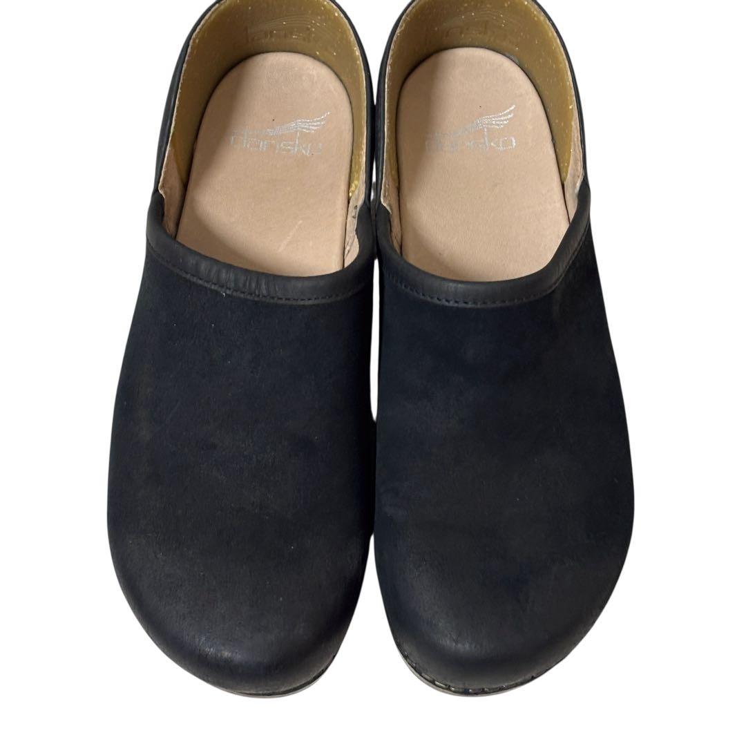 【美品】dansko ダンスコ　プロフェッショナル　37 ブラック　厚底
