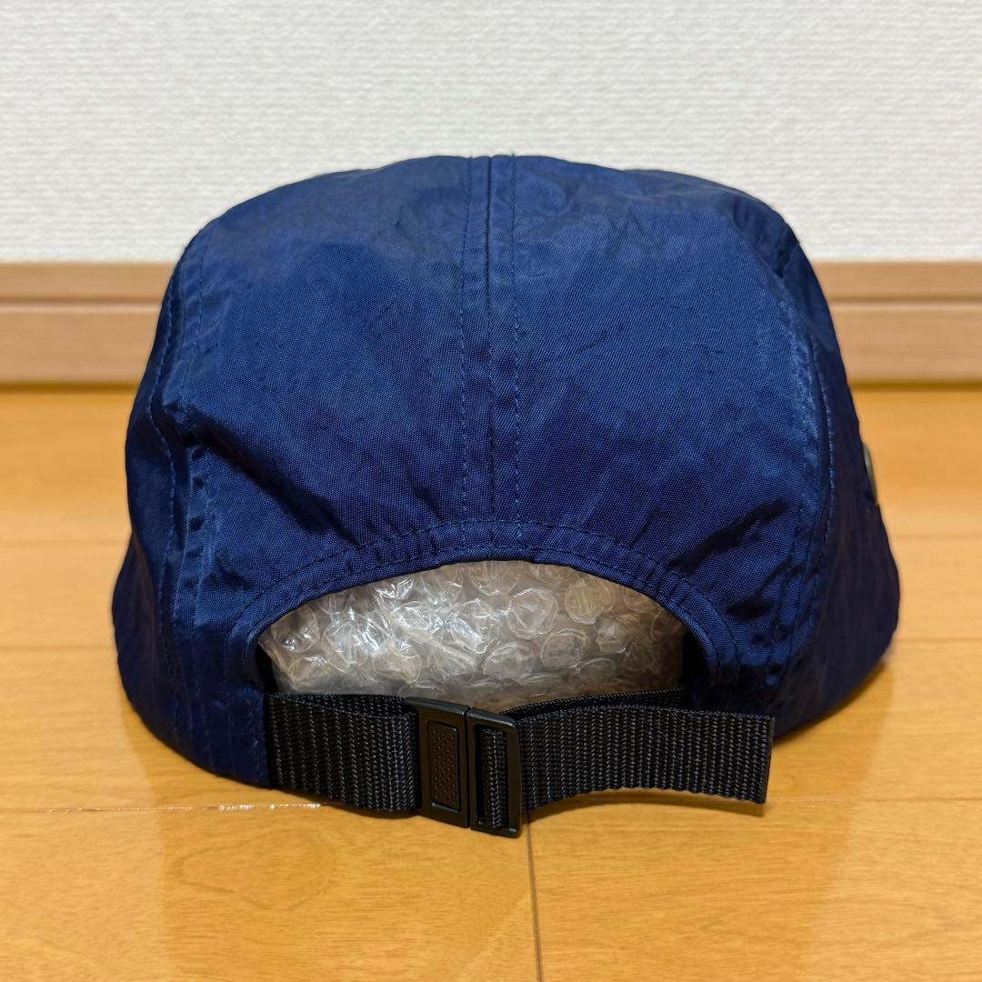 Supreme Washed Nylon Camp Cap ネイビー 17aw