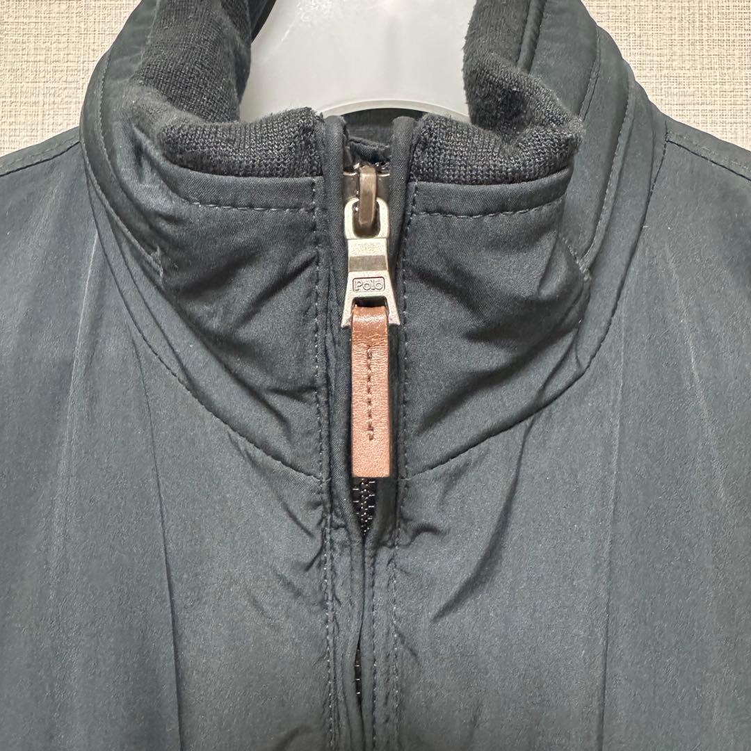 美品✨ポロラルフローレン 中綿ブルゾン メンズ M サイズ 赤ポニー フード収納