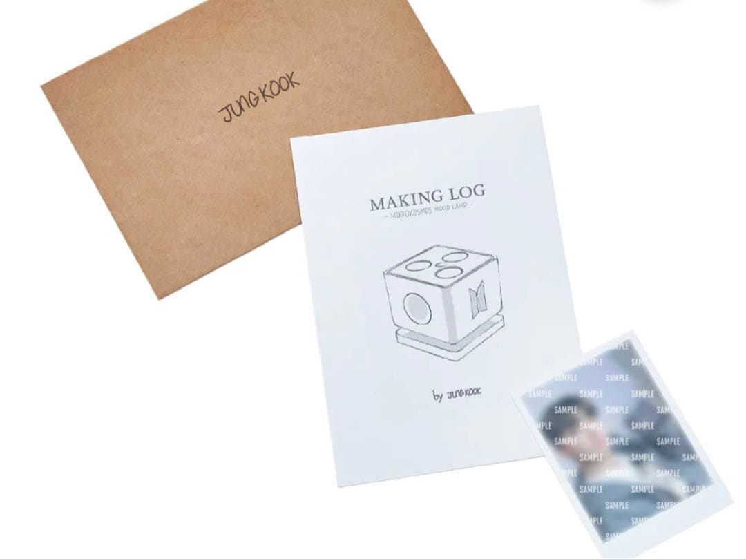 BTS公式 JUNG KOOK MIKROKOSMOS MOOD LAMP
