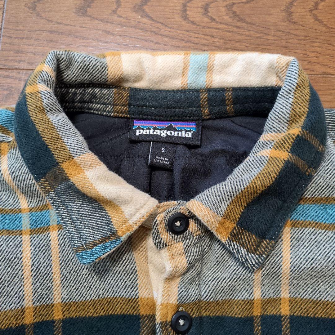 美品 パタゴニア インサレーテッド・フィヨルド・フランネル・ジャケット メンズ