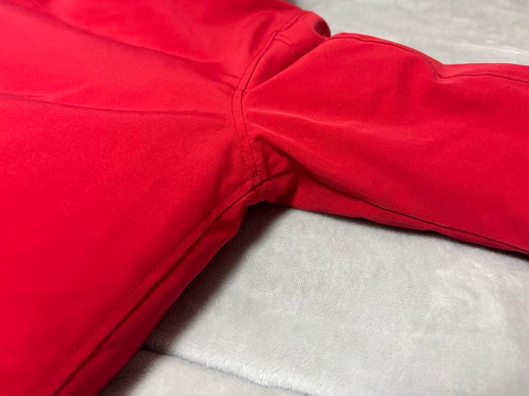 【夕焼け】  ダウンジャケット 赤