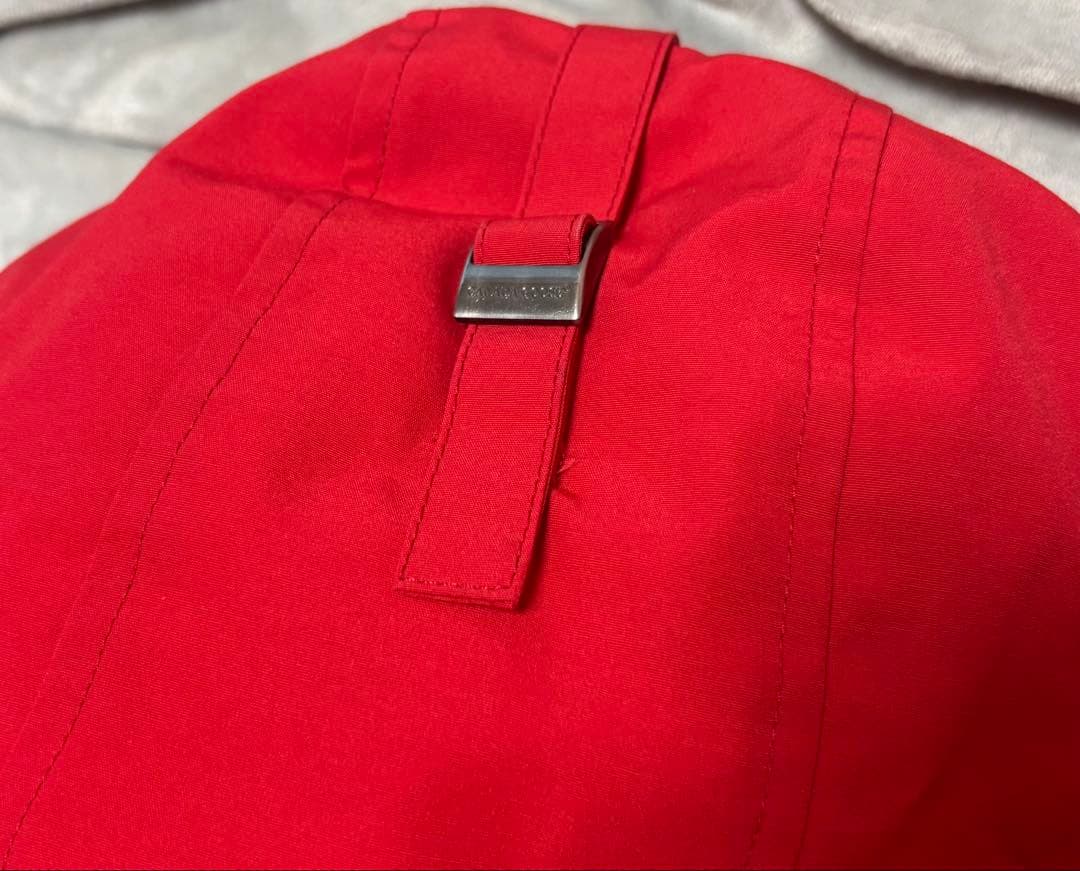 【夕焼け】  ダウンジャケット 赤