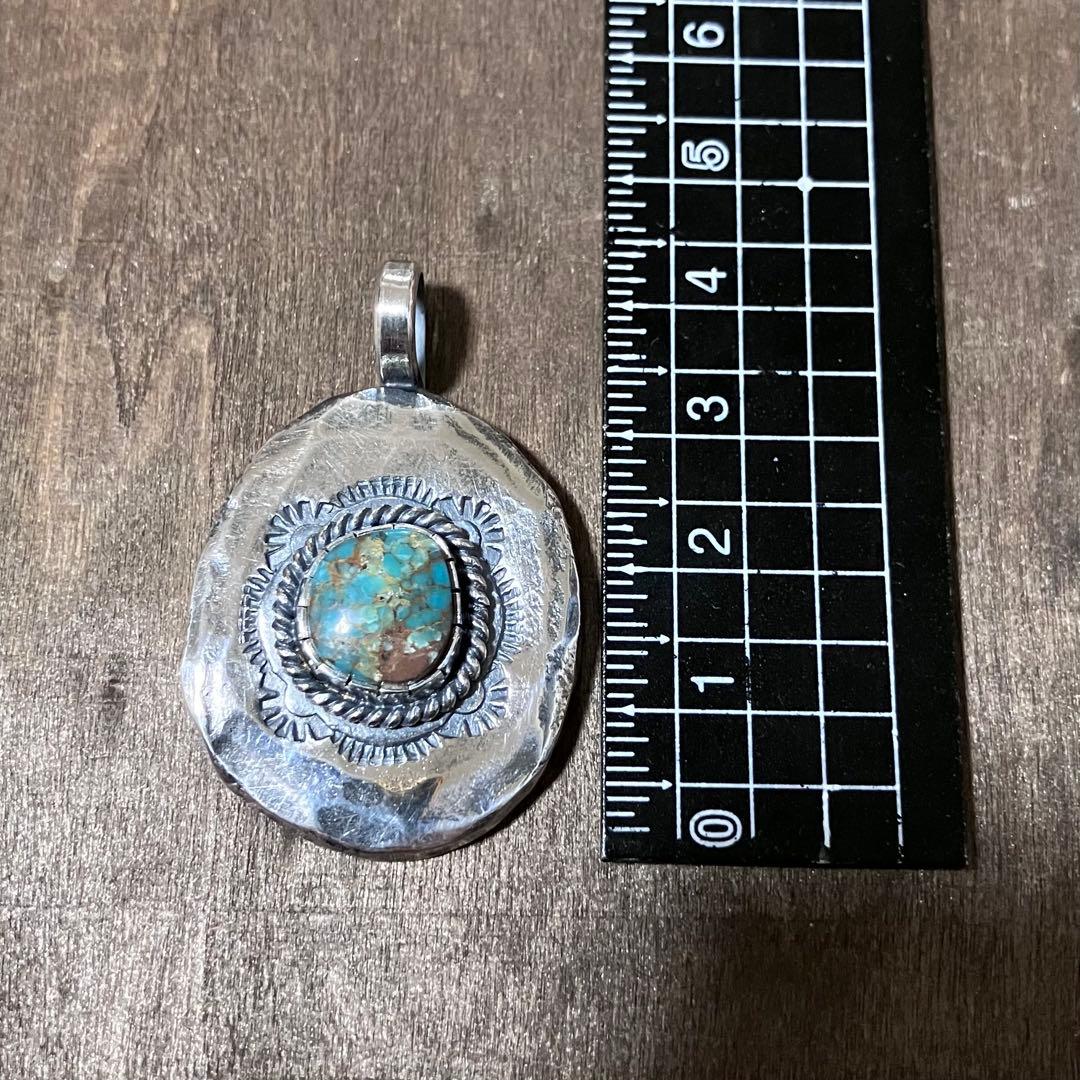 ターコイズマウンテン　ターコイズ　シルバー　ネックレス　#インディアンジュエリー
