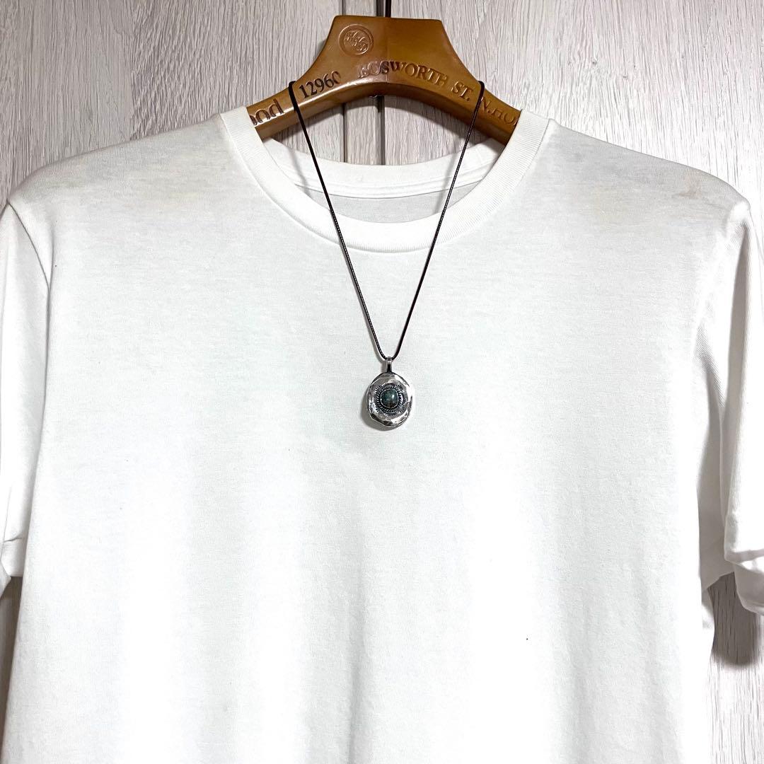 ターコイズマウンテン　ターコイズ　シルバー　ネックレス　#インディアンジュエリー