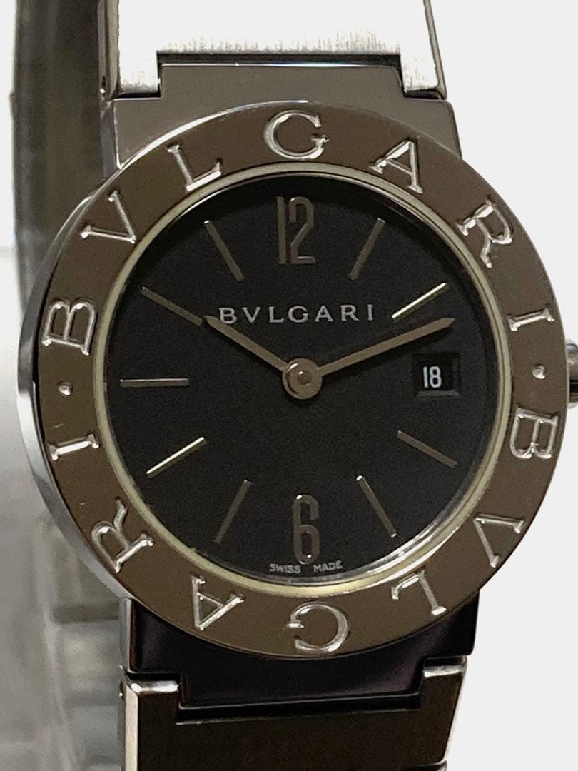 超美品！　BVLGARI ブルガリ　BB26SS ロゴ有り　レディース腕時計