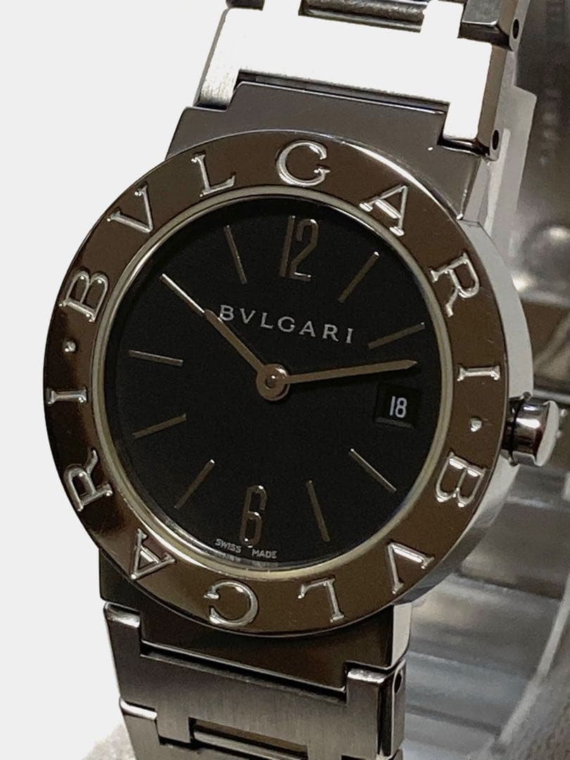 超美品！　BVLGARI ブルガリ　BB26SS ロゴ有り　レディース腕時計