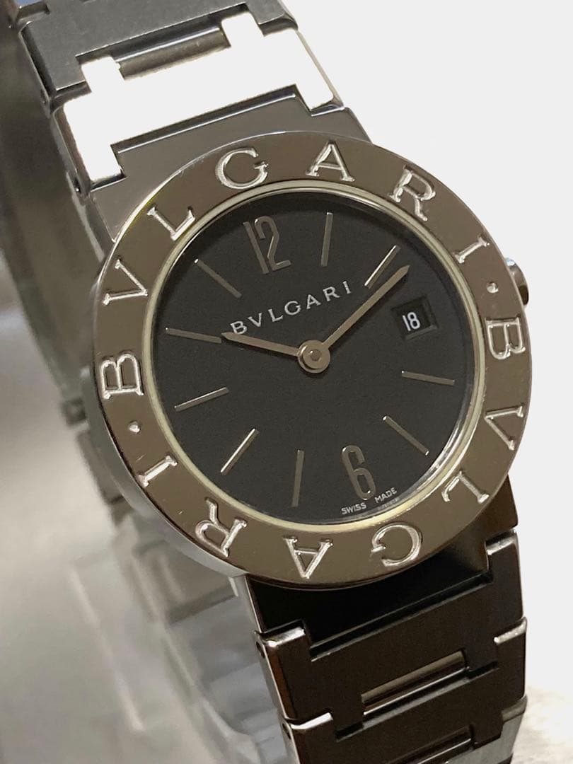 超美品！　BVLGARI ブルガリ　BB26SS ロゴ有り　レディース腕時計