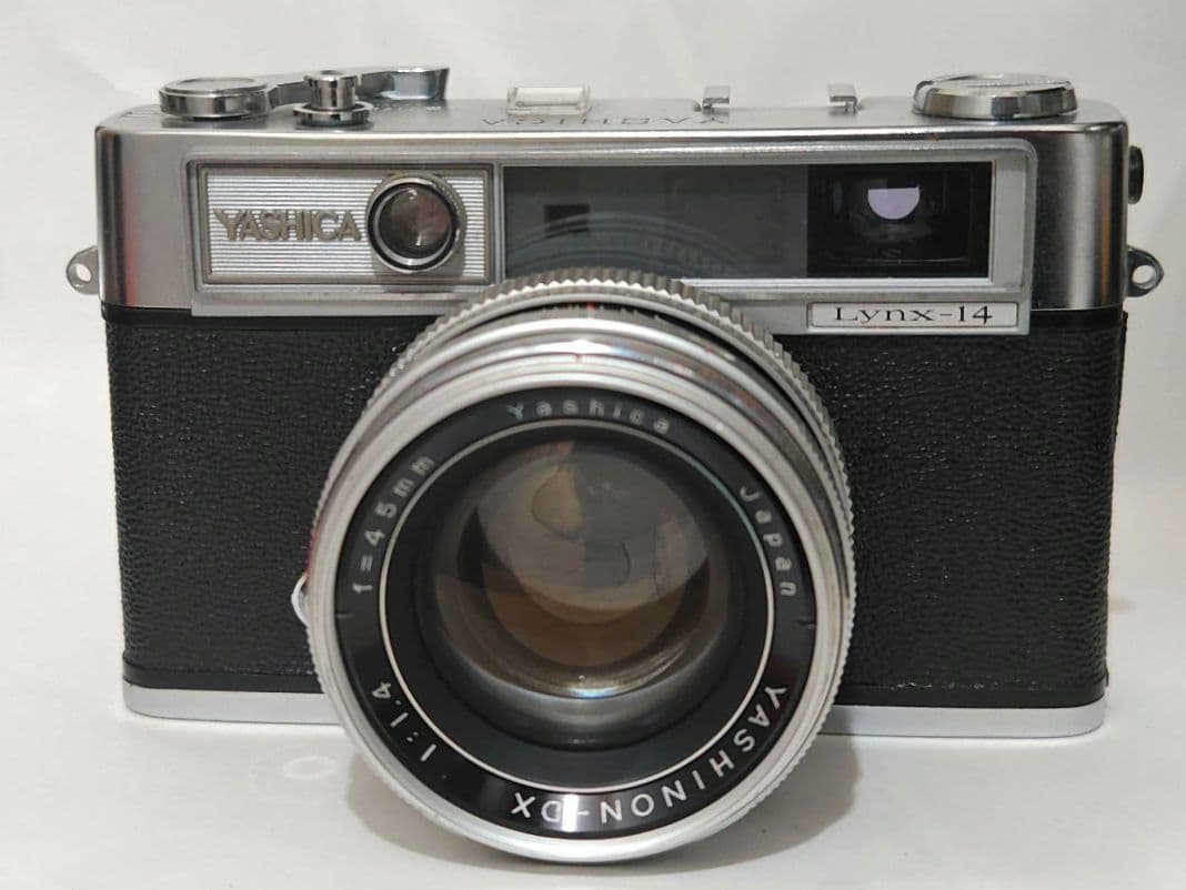 【希少・美品】Lynx-14 ヤシカ Yashica 45mm F1.9 カメラ