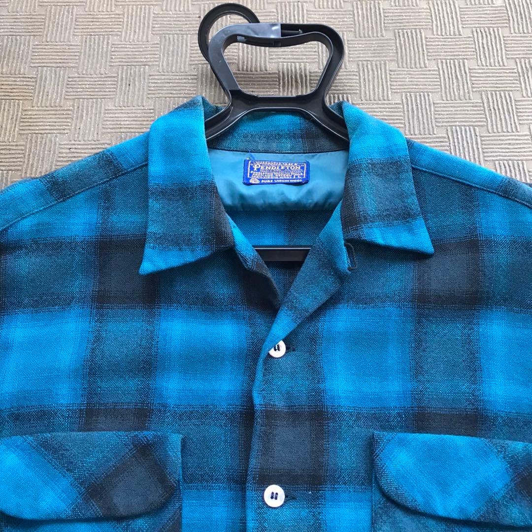 ③ Special 60s Pendleton ボードシャツ　オンブレ FJ