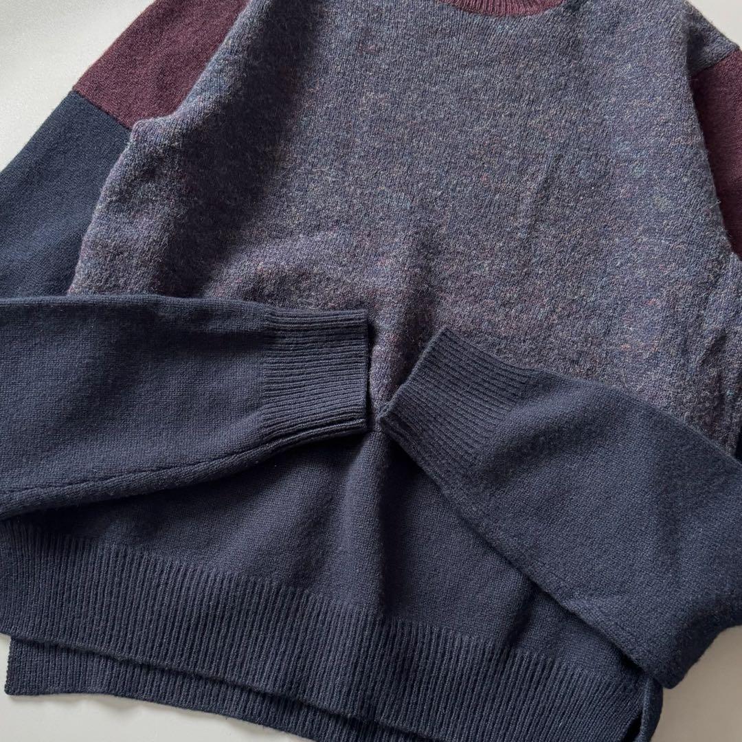 セリーヌ　CELINE ウール　カシミヤ　アルパカ混　長袖ニット