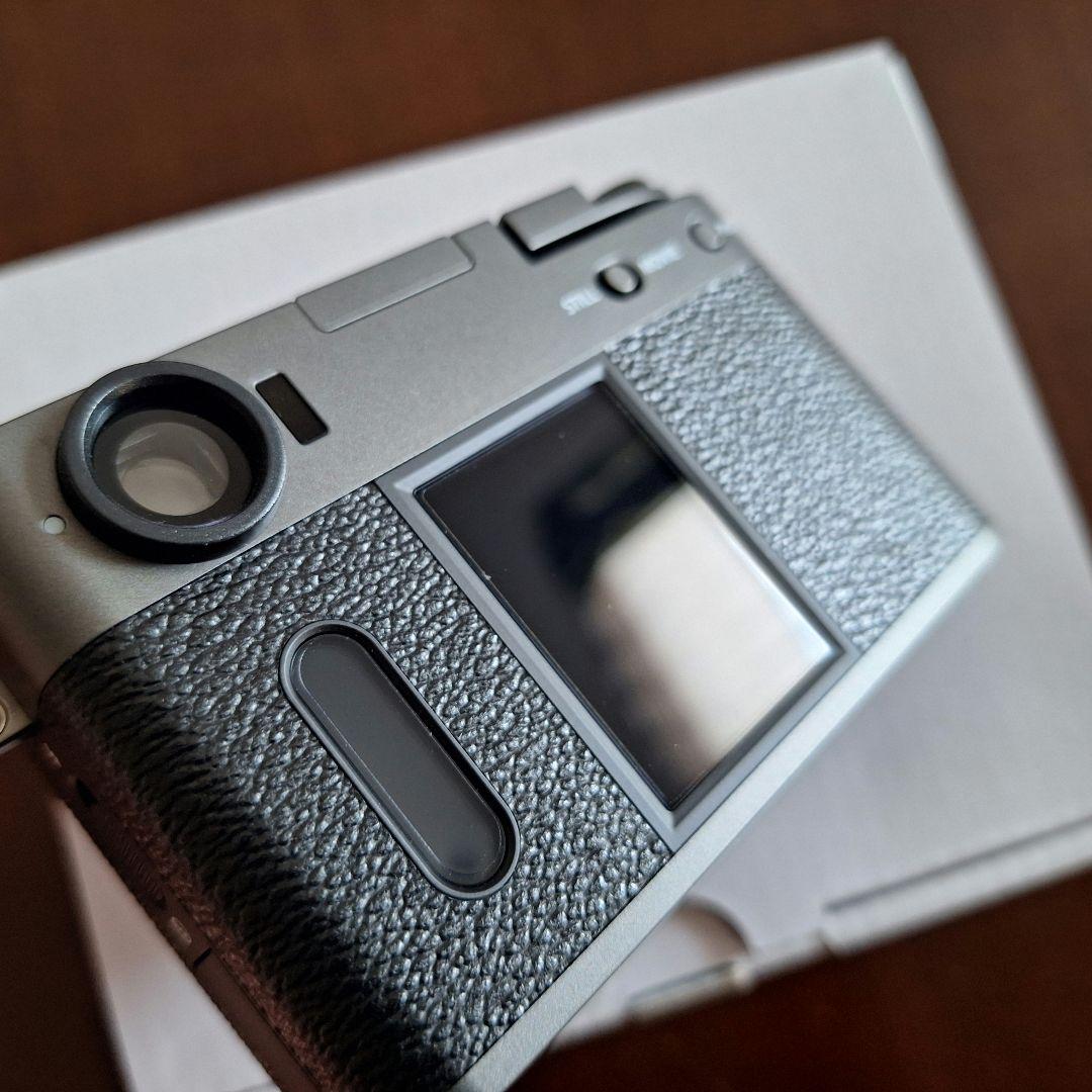 【最終値下げ】2年保証付 Fujifilm Xhalf チャコールシルバー