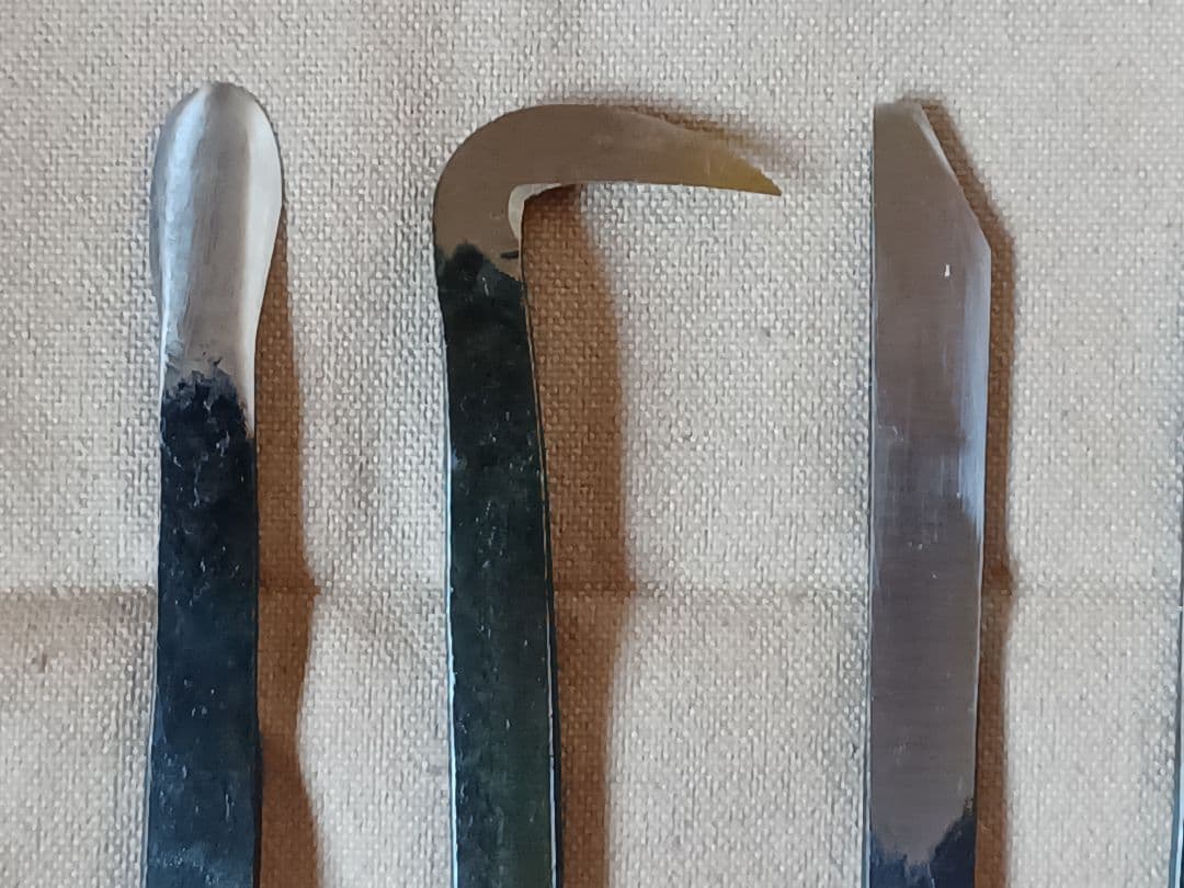 昌国　共柄盆栽彫刻刀