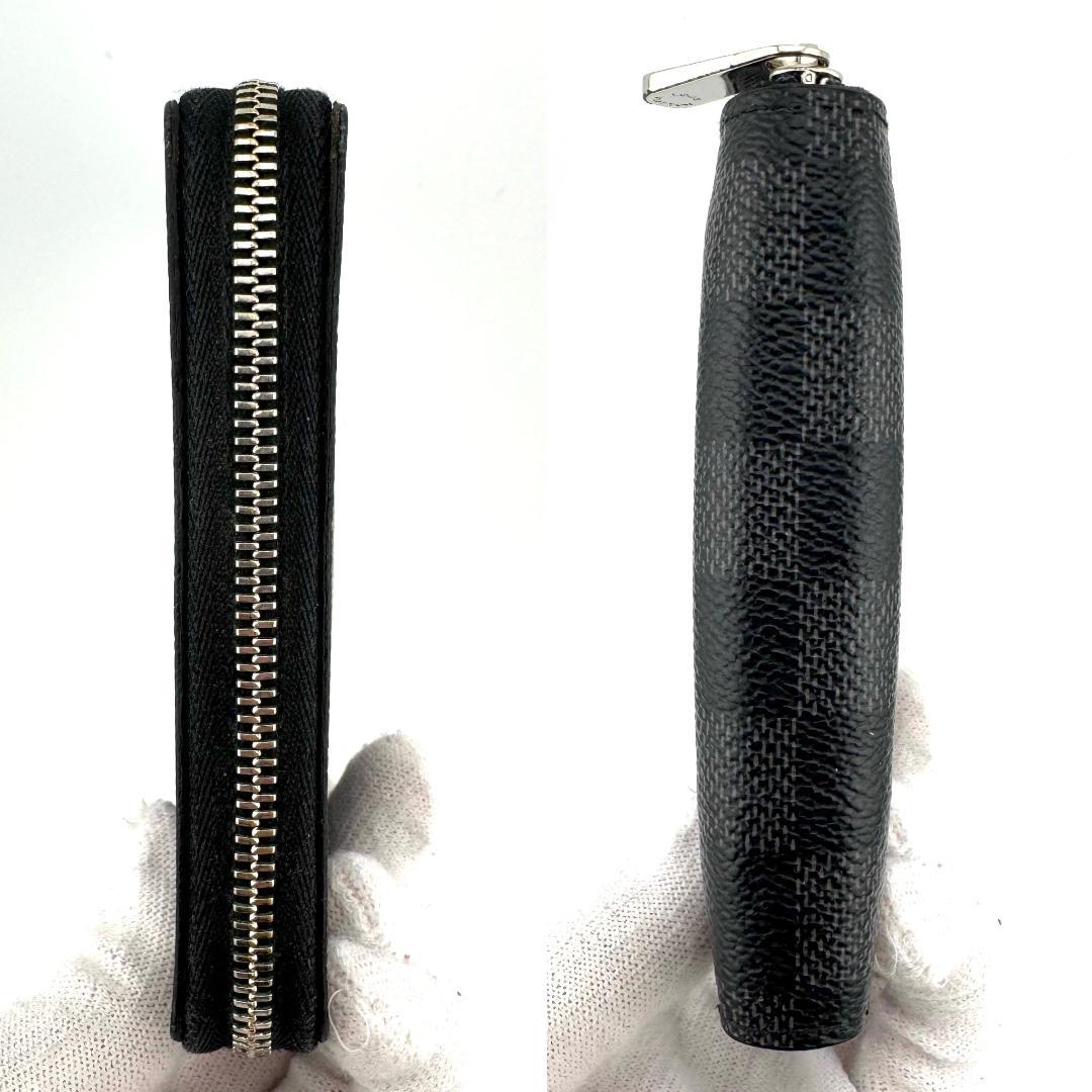 ルイヴィトン N63076 ダミエグラフィット ジッピー パース 小銭入れ