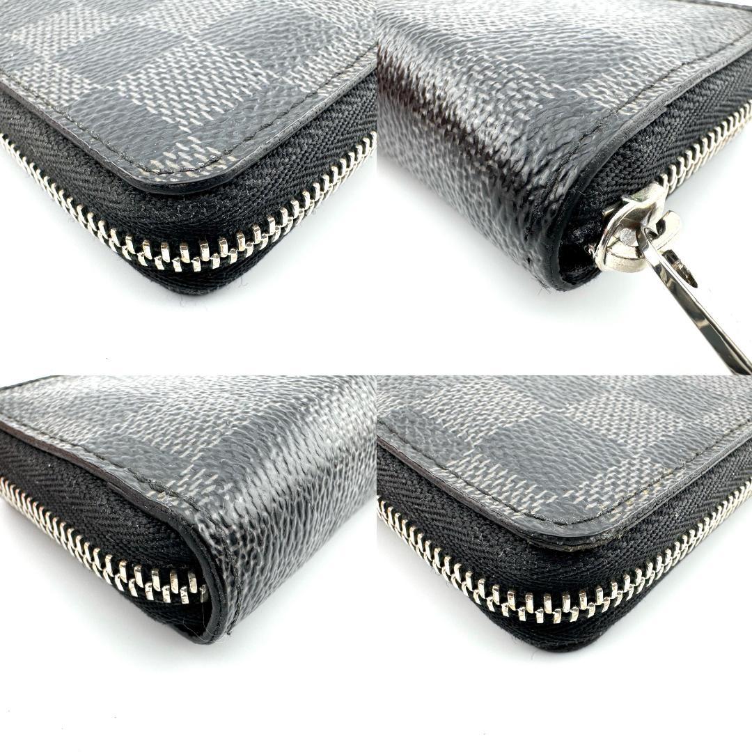 ルイヴィトン N63076 ダミエグラフィット ジッピー パース 小銭入れ