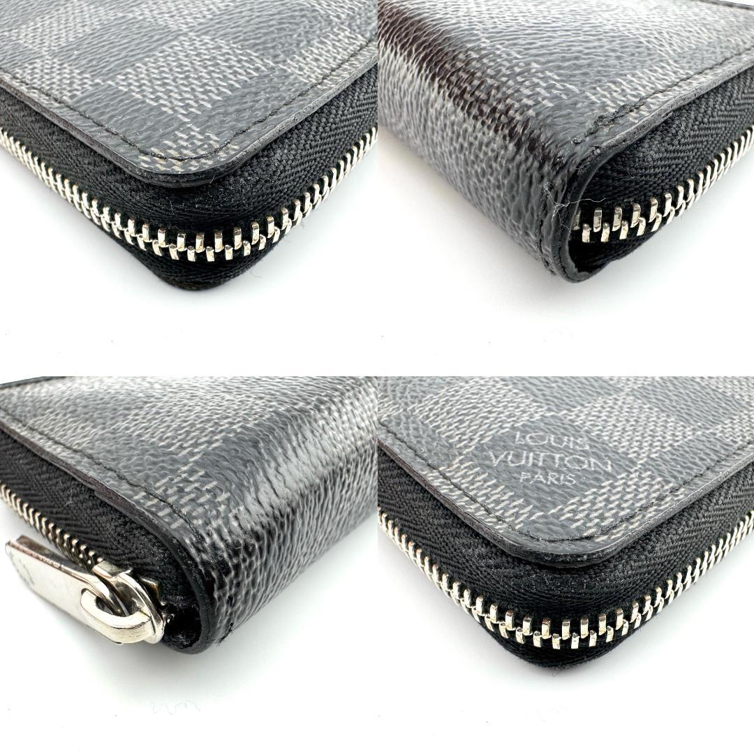 ルイヴィトン N63076 ダミエグラフィット ジッピー パース 小銭入れ