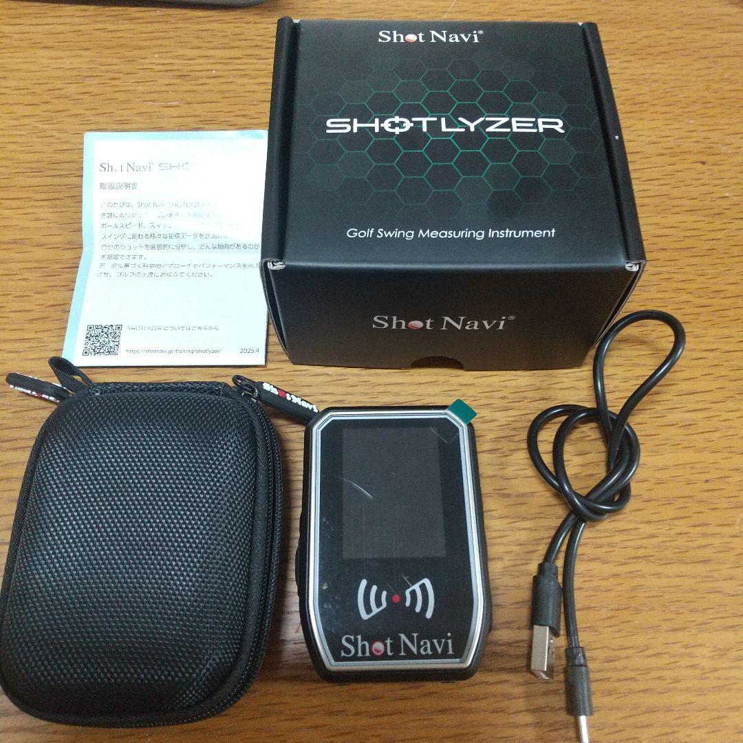 ShotNavi SHOTLYZER ポータブルスイングスピードモニター