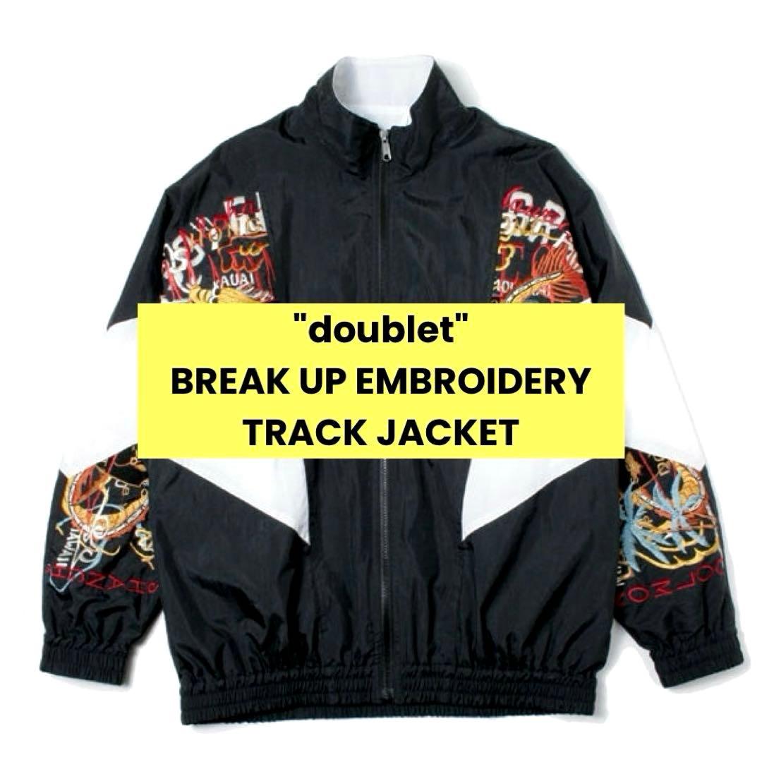 【マロ】BREAKUP EMBROIDERY TRACK JACKET